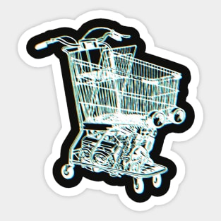 Shopping Cart Sticker